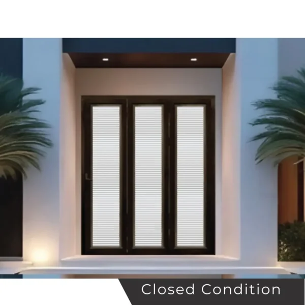 FOLDING DOOR WITH LOUVER - Image 2